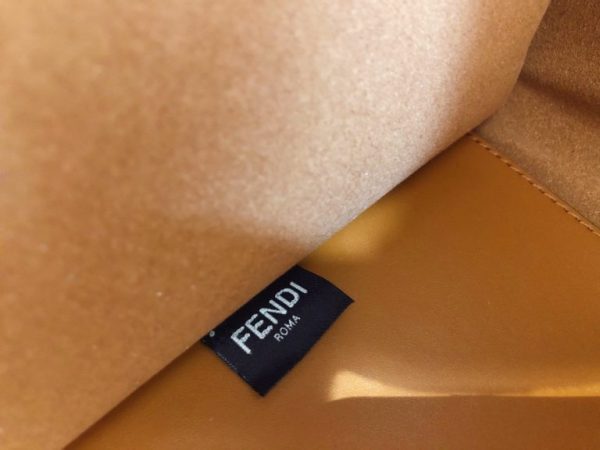 Fendi Large Sunshine Tote Tan Bag - Image 4